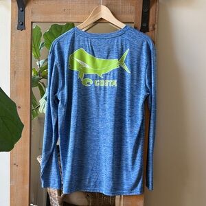 Costa Long Sleeve Performance Tee Shirt Size M